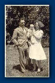 Herbert and Julia and their first child, Herbert jr Luell in 1928