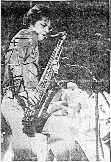Purdue Indiana 1976 Vel Selvan Saxophone...Click to return to LA Express Main Page